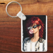 SLAY IT! – Bubble-gum Rebel Collection Sleutelhanger (Voorkant)