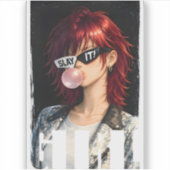 SLAY IT! – Bubble-gum Rebel Collection Sticker (Voorkant)