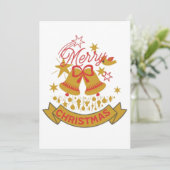 Slay klokken luiden, Mode zingen Feestdagenkaart (Staand voorkant)