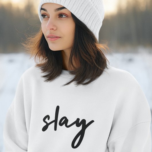 Slay | Modern minimalist Trendy Stylish Urban Trui