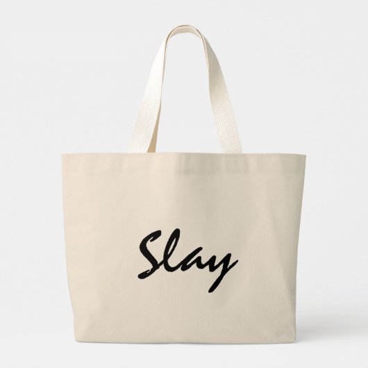 Slay Modern Trendy Grote Tote Bag (Achterkant)
