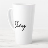 Slay Modern Trendy Latte Mok (Linkerhoek)