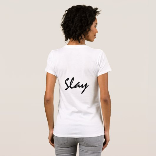 Slay Modern Trendy T-shirt (Achterkant volledig)