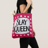Slay Queen Canvas tas (Dichtbij)