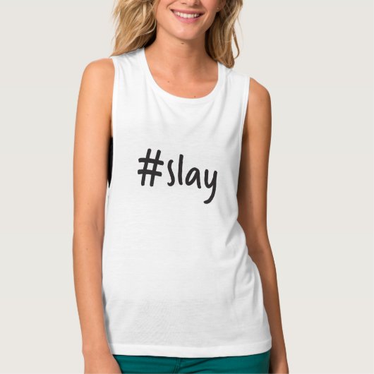 #slay spiersinglet t-shirt (Voorkant)