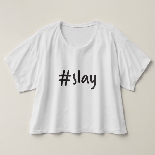 #slay t-shirt (Design voorkant)