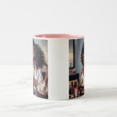 "Slay terwijl je nipt" make-up Mok (Center)