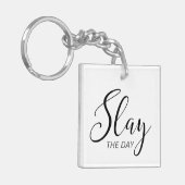 Slay the Day Sleutelhanger (Voorkant Links)