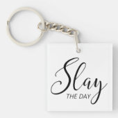 Slay the Day Sleutelhanger (Voorkant)