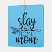 Slay thuis moeder keramisch ornament (Links)