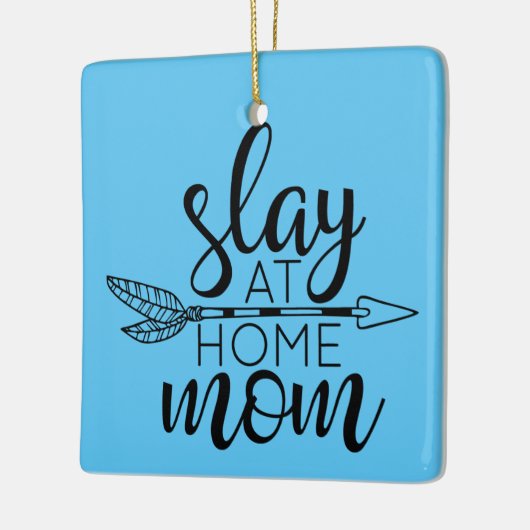 Slay thuis moeder keramisch ornament (Links)