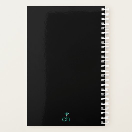 Slay Today Away Planner Black (Achterkant)