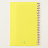 Slay Today Away Planner Yellow (Achterkant)