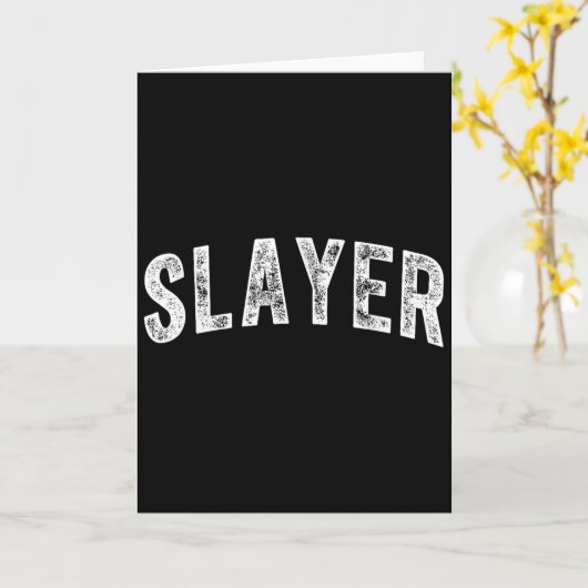 Slayer _1  kaart (Gele Bloem)