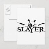 SLAYER BRIEFKAART (Voorkant / Achterkant)