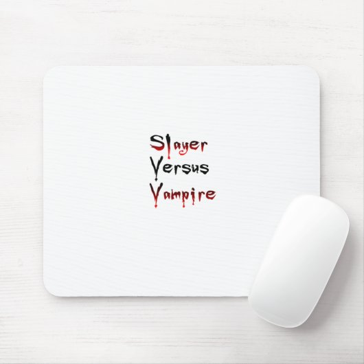 Slayer Vesus Vampire Mouse Mouse Mat. Muismat (Met muis)
