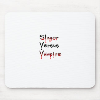 Slayer Vesus Vampire Mouse Mouse Mat. Muismat