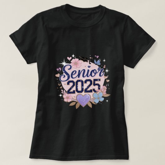 Slayin' Senior 2025 – Shirt Schattige Afstuderen (Design voorkant)