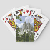 SLC LDS Temple Cards Pokerkaarten (Achterkant)