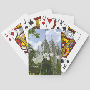 SLC LDS Temple Cards Pokerkaarten