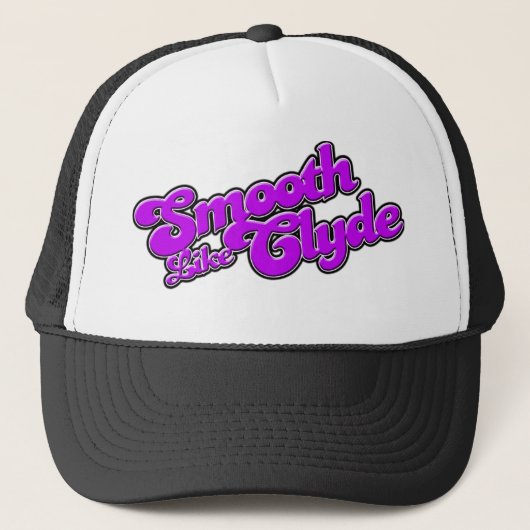 SLC Paarse Logo Trucker Hat Pet (Voorkant)