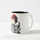 [SLD] Collectie "Dark Arts"-Mok Tweekleurige Koffiemok (Voorkant rechts)