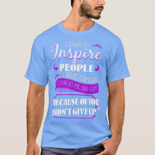 SLE Awareness Lupus Butterfly Rash Cure Paarse Rib T-shirt