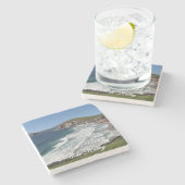 Slea Head, Dingle, Ierse marmer Onderzetters. Stenen Onderzetter (Zijkant)