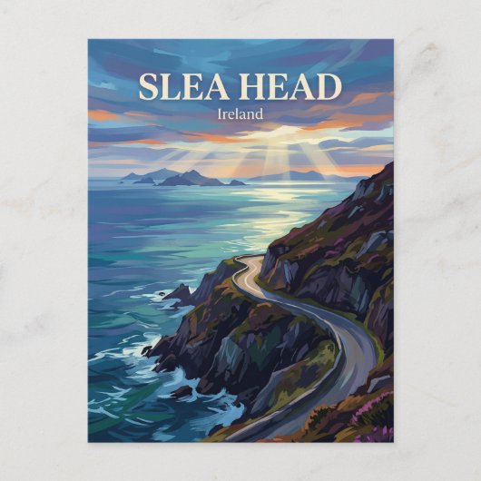 Slea Head Drive Ierland Briefkaart (Voorkant)