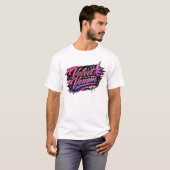 Sleaze Glam Throwback T-shirt (Voorkant volledig)