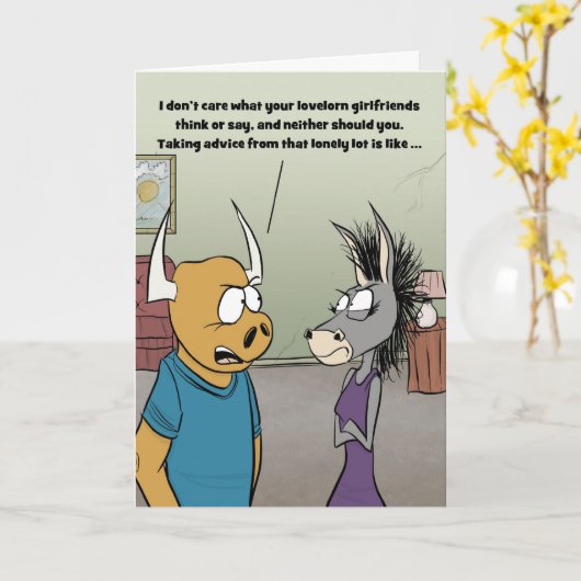 SLECHT ADVIES KAART (Gele Bloem)