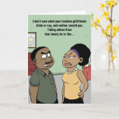 SLECHT ADVIES KAART (Gele Bloem)