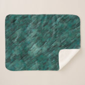 Slecht afgewerkte cyan metselwerk sherpa deken (Voorkant (horizontaal))