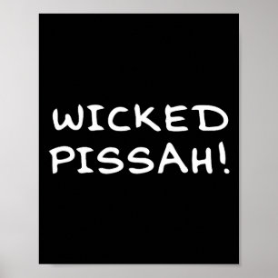 Slecht Ah! Grappig Geweldig Er New England Poster