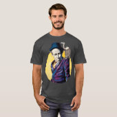 Slecht als ik grappige vintage t-shirt (Voorkant volledig)