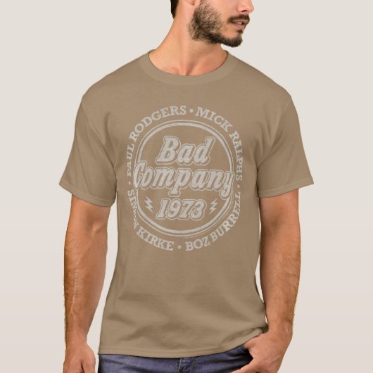 Slecht bedrijf 1973 cadeau jongen t-shirt (Voorkant)