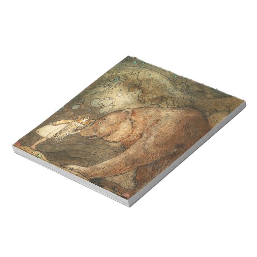 Slecht Beer, 1912, van John Bauer Notitieblok (Linkerzijde)