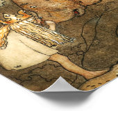 Slecht Beer, 1912, van John Bauer Poster (Hoek)