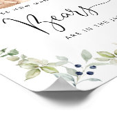 Slecht beer van bossen raden hoeveel teddyberen poster (Hoek)