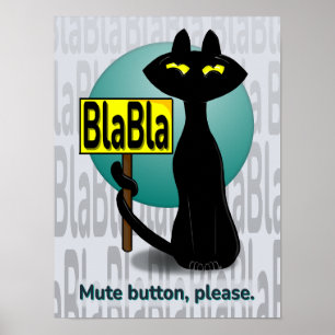 Slecht Boogie Grappige Poster - BlaBla bord
