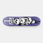 Slecht Bot Schaats Persoonlijk Skateboard (Horizontaal)