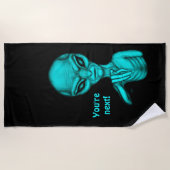 Slecht Buitenaards Wezen, Jij bent de volgende! Strandlaken (Voorkant)