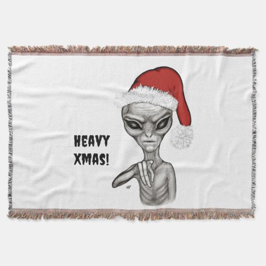Slecht Buitenaards Wezen , Zware Kerst ! Deken (Voorkant)