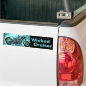 slecht Cruiser Bumpersticker (Op Truck)