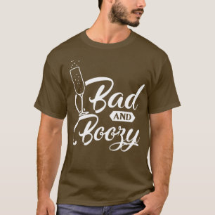 Slecht Dronken Vrijgezellenfeest Trouw Bruid Gesch T-shirt