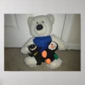 Slecht droomkat, brandweerman en poologe poster (Voorkant)