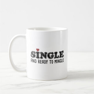 Slecht één en klaar om te flirten koffiemok
