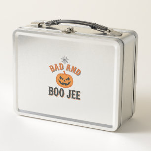 Slecht en Boo Jee Halloween Pompoen Grafisch_1