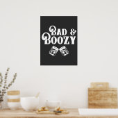 Slecht en Boozy Poster (Keuken)