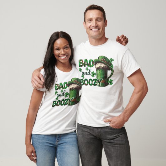 Slecht en Boozy Shirt, St Patrick's Day T-Shirt (Unisex)